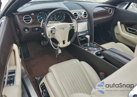 2016 Bentley Continental Gtc V8 z USA, uszkodzony, nr VIN SCBGT3ZA2GC054995